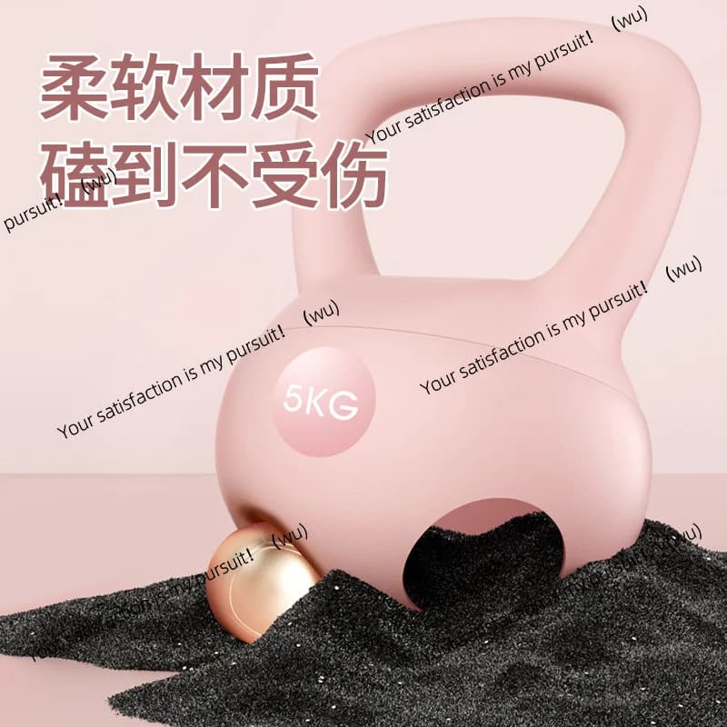 Kettlebell Ladies Fitness Home Software 6kg Hu Ling Swing Pot Manubri 5kg Professional Modeling Weight Loss Slim belly