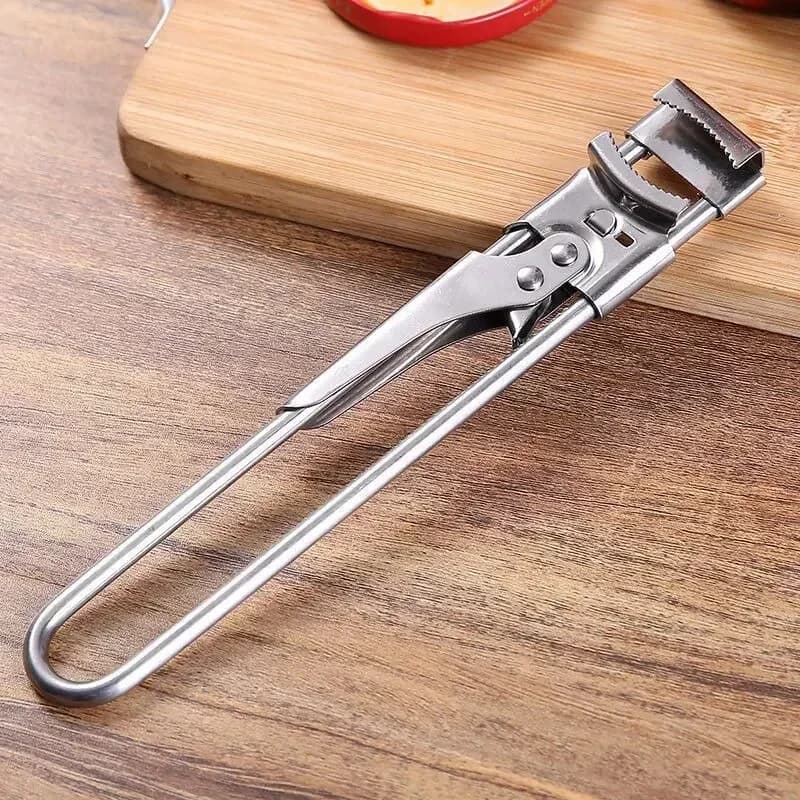Nuovo Apribottiglie in Acciaio Inox Antiscivolo, Facile da Usare, Regolabile, per Accessori da Cucina