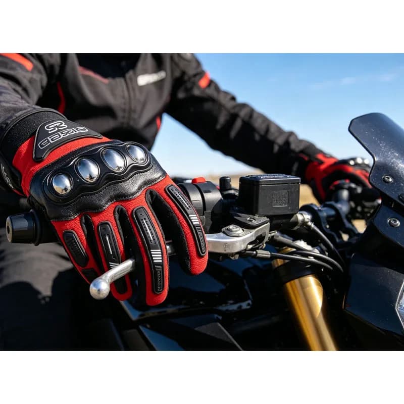 Motorcycle Riding Protective Gloves Unisex All Seasons Breathable Touchscreen Motocross Racing Driving & Heavy Duty Work Glove