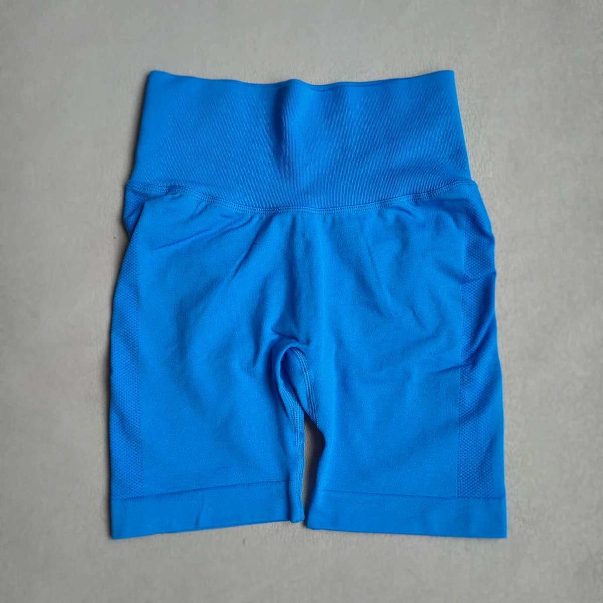 Women's High Waist Seamless Yoga Shorts, Push Up Fitness Gym Workout Running Cycling Sports Shorts