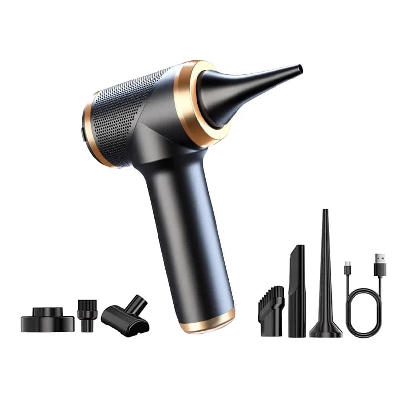 Aspirapolvere portatile senza fili con motore brushless Aspirazione 12000Pa 3 in 1 Mini aspirapolvere portatile ricaricabile per auto