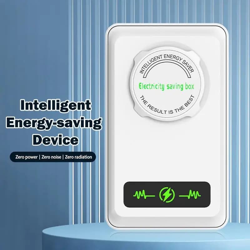 Dispositivo di Risparmio Energetico Portatile, Scatola Intelligente per il Risparmio Elettrico, Adattatore Sicuro per Casa e Ufficio US/EU 90V-250V, per Cucina e Ufficio