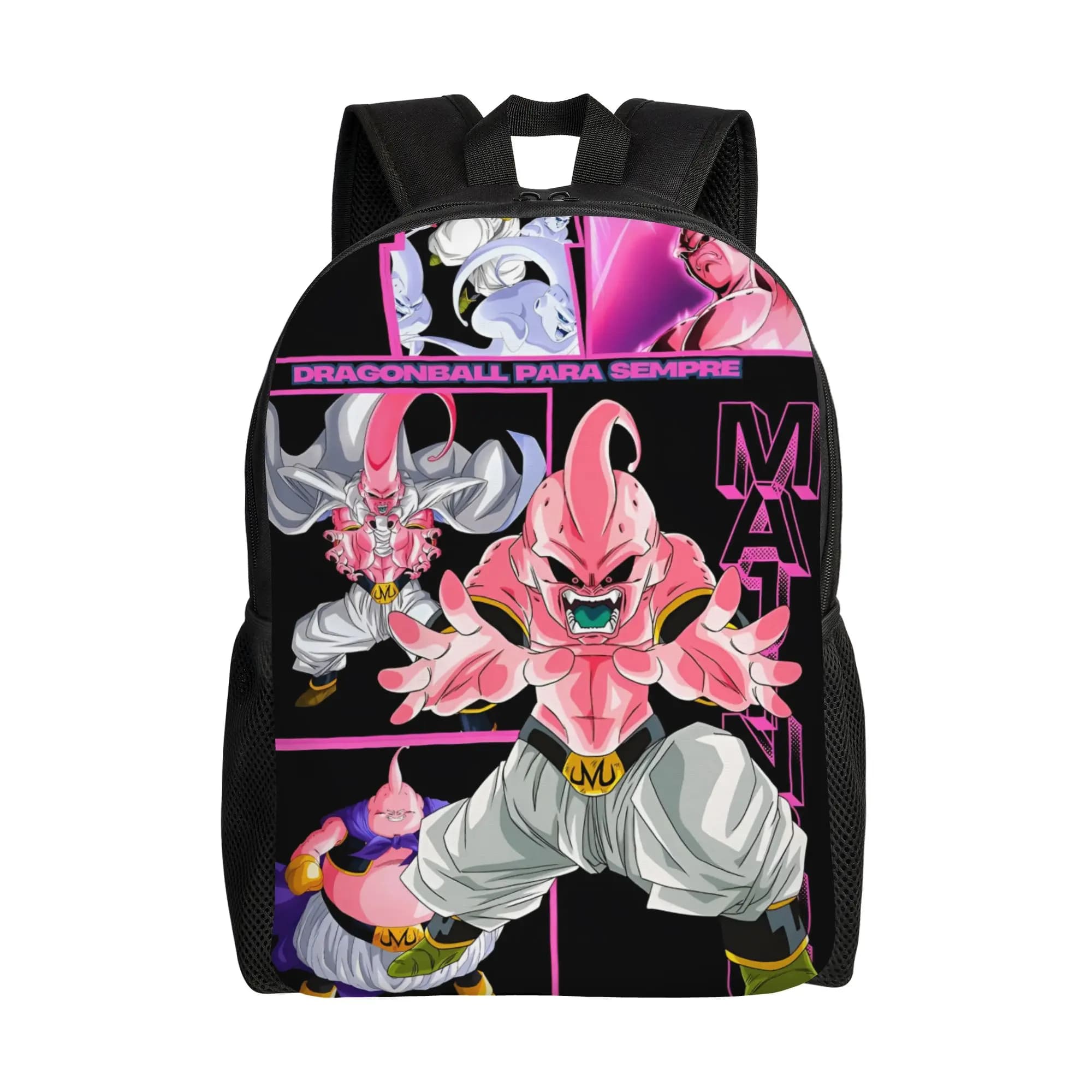 Custom D-Dragon B-Ball Supers Buus Laptop Backpack Women Casual Bookbag for School College Students Cartoon Monster Majins Bags
