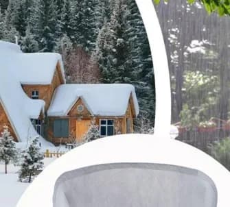 Protection for thermal plant pots Insulating cover for breathable garden plants absorbing water Reusable winter plant covers