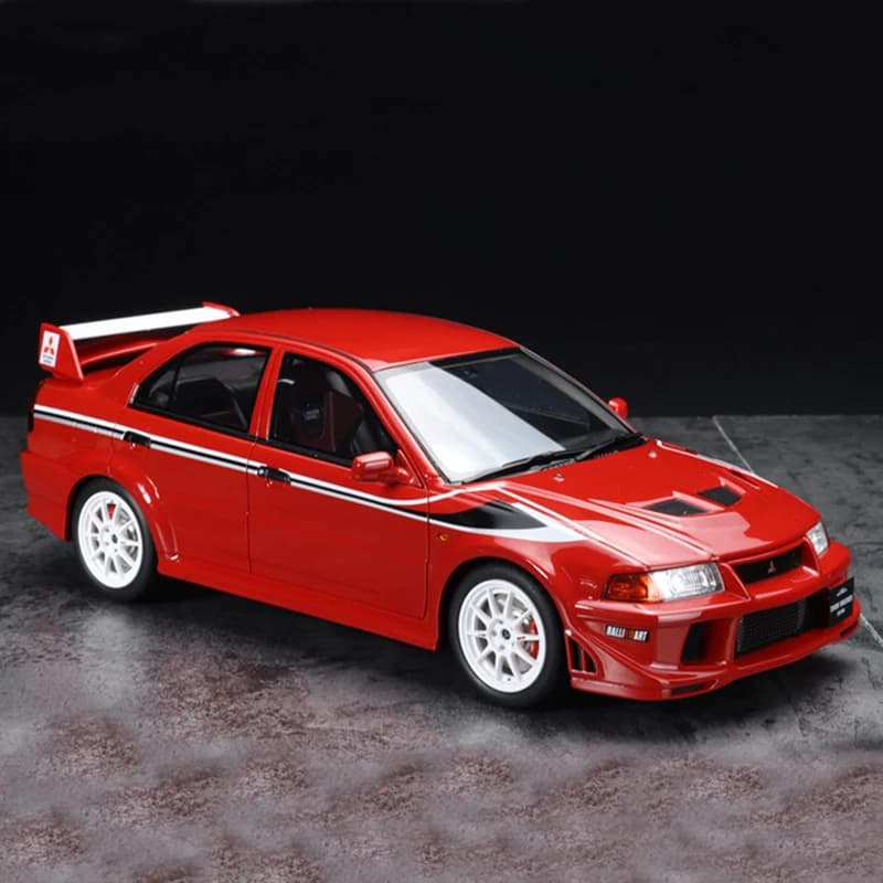 OTTO 1:18 Mitsubishi EVO 6.5 generazione modello in resina veicolo giocattolo auto ragazzi regali ornamenti collezione scatola originale