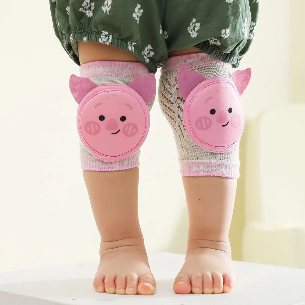 Ginocchiere striscianti per neonato Protezione per il gomito Bambini Bambini Ragazzo Ragazze Scaldamuscoli estivi Ginocchiera Accessori per la sicurezza del bambino