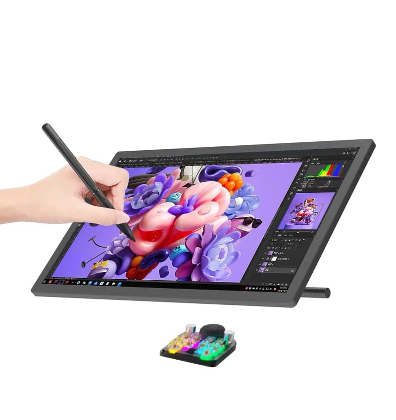 Tablet Grafico 12 Pro Smart Education con Schermo LCD e Penna, Monitor per Disegno e Progettazione