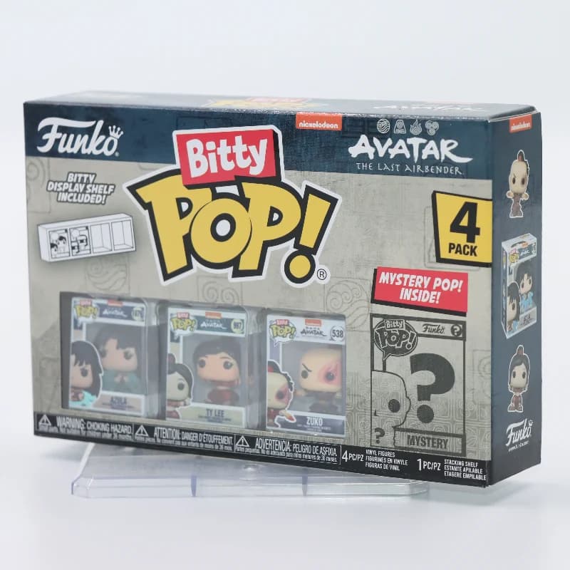 Originale Funko Pop Bitty Avatar L'ultimo dominante dell'aria Azula Ty Lee Zuko Action Figure da collezione Figurine Modello Giocattolo Regalo