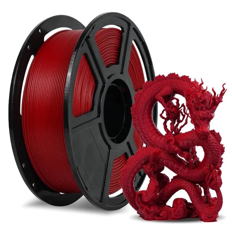 3D Printer Filament PETG PLA HSMPETG PLA PLUS 1.75mm 5Rolls 3D Printing Materials for 100% No Bubble &FDM 3D Pen DIY Gift