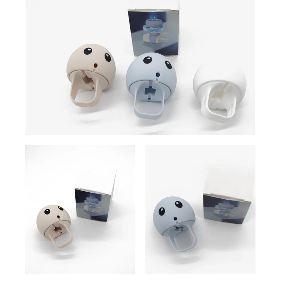Cute Cartoon Silicone Charger Protector Portable Data Cable Winder Data Cable Buckle Binding Belt Desktop Cable Storage Buckle