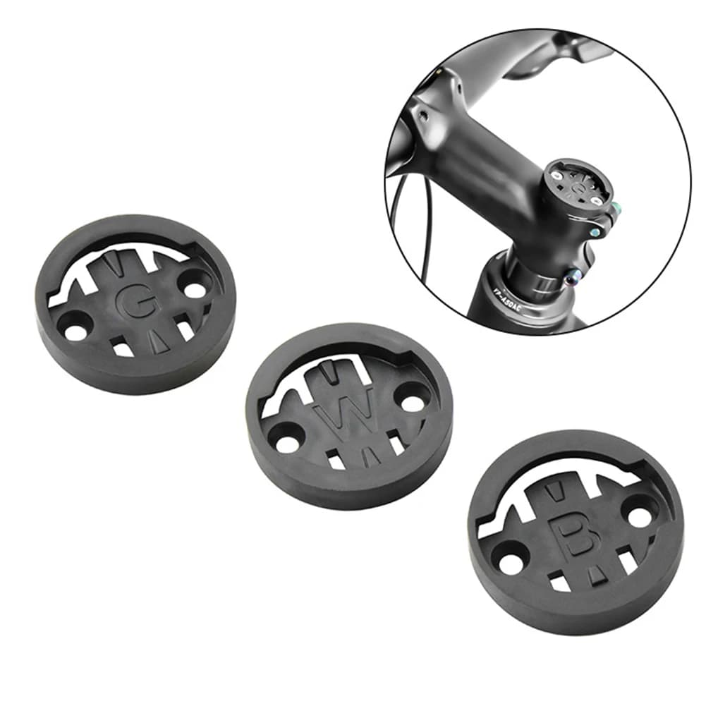 1pc Bike Computer Mount Insert Kit cronometro staffa di montaggio per Garmin Wahoo per Bryton Bike cronometro staffa supporto Base Stand