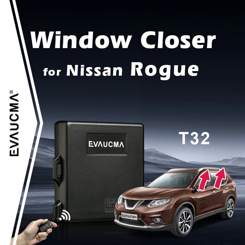 Per Nissan Rogue T32 Sistema di chiusura alzacristallo elettrico per auto Auto automaticamente 4 porte e finestre Kit di chiusura Accessori per allarme auto