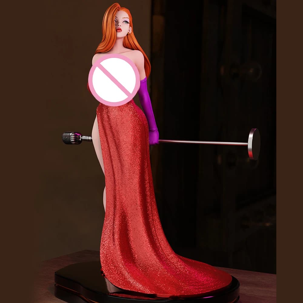 1/24 Bilancia NSFW Jessica Rabbit Lady Sexy Girl Figura In Resina Modello Kit Smontato Non Verniciato FAI DA TE Da Collezione In Miniatura Hobby giocattoli