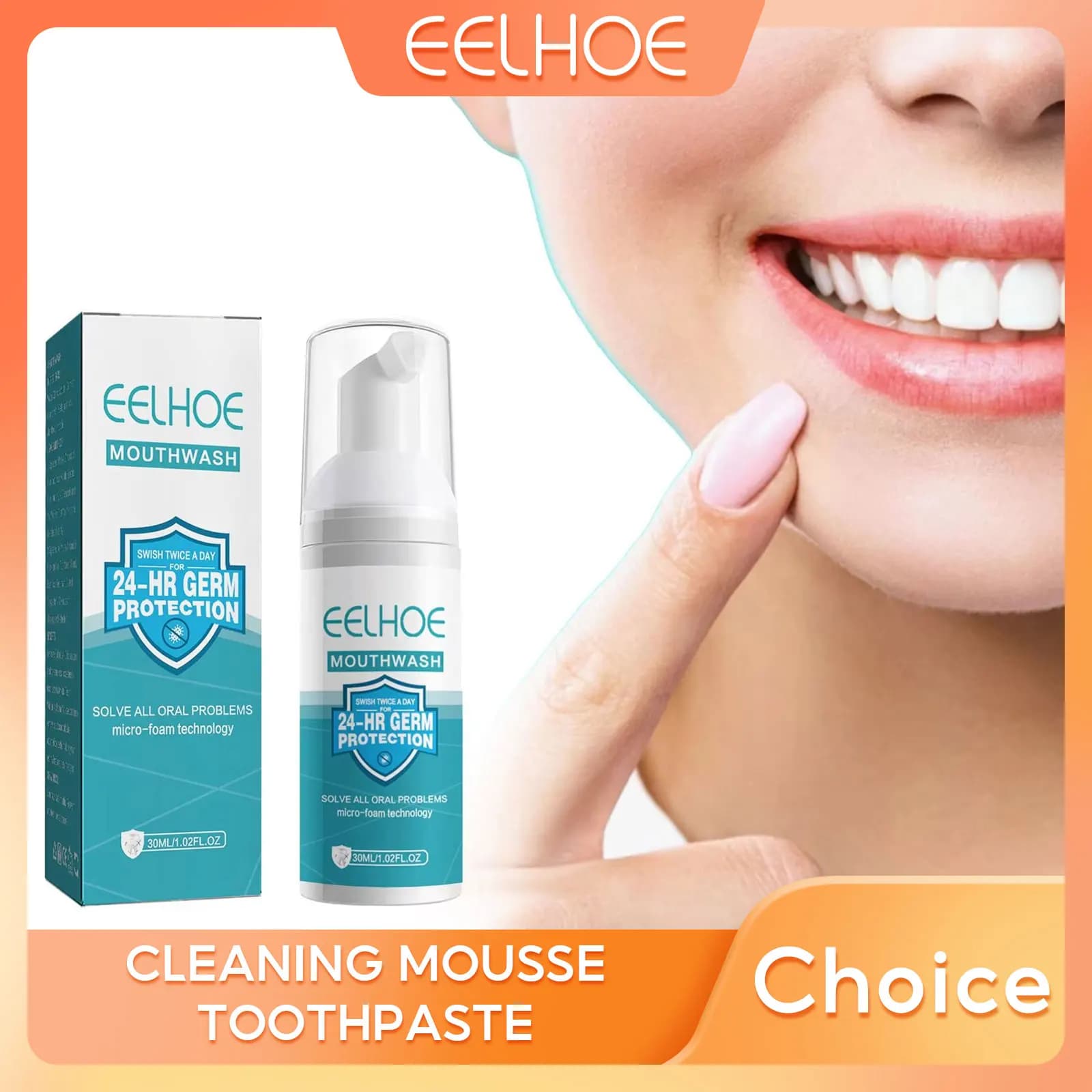 Tooth Whitening Mousses Deep Cleaning Dental Macchies Plaque Repair Yellow Tooth Shining Oral Gemini Care Fresh Food Dentifricio