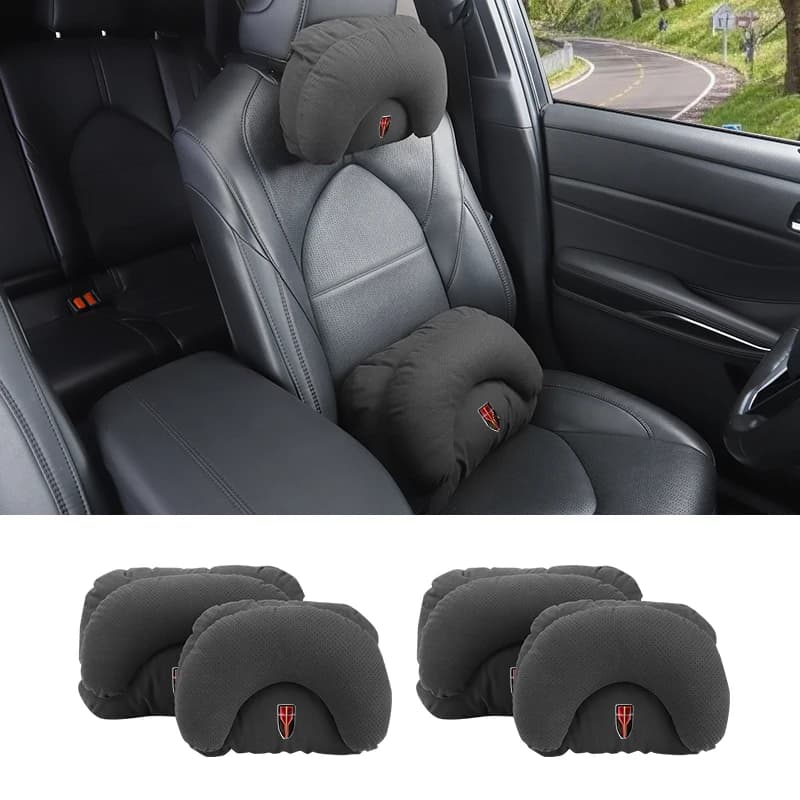 Car Seat Head Support Lumbar Cushion Headrest Neck Pillow For Hongqi EHS9 H5 H6 H7 H9 E-QM5 HS3 HS5 Model 2025 HS6 HS7