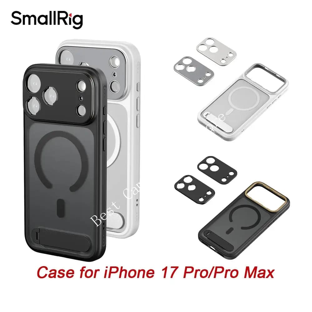 SmallRig FilMov Case con attacchi per obiettivi filettati da 67mm e filtro magnetico per fotografia architettonica per iPhone 17 Pro/17 Pro Max