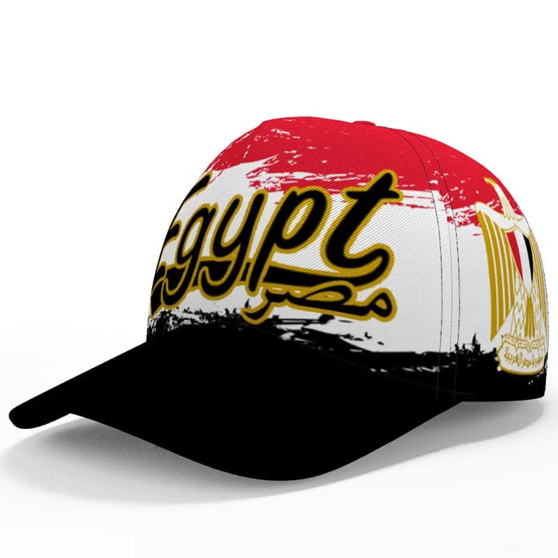 Egypt Baseball Cap Free 3d Custom Made Name Number Team Logo Eg Arab Hat Egy Country Travel Arabic Nation Egyptian Flag Headgear