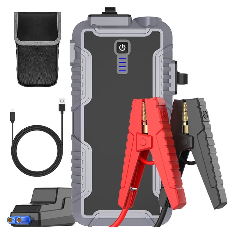 Carku Ad alta potenza Miglior avviamento di emergenza 1500A 10000mah Avviamento di emergenza per auto Avviamento di emergenza multifunzione per veicoli Auto