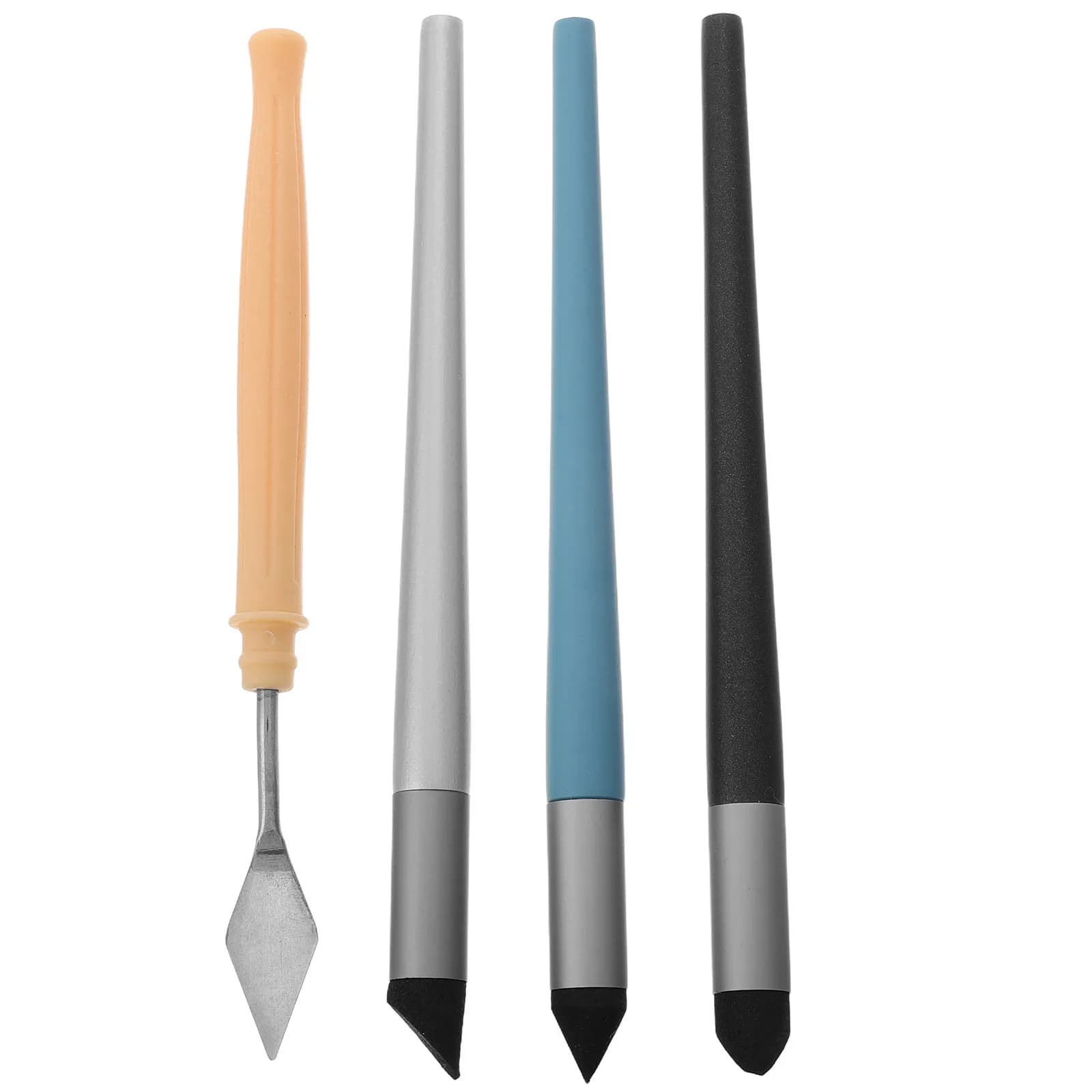 Set di 1 Strumento per Sfumare Pastelli a Olio, Spugna Morbida a Testa Sferica per Transizioni Morbide, Blender per Artisti, per Schizzi e Disegni