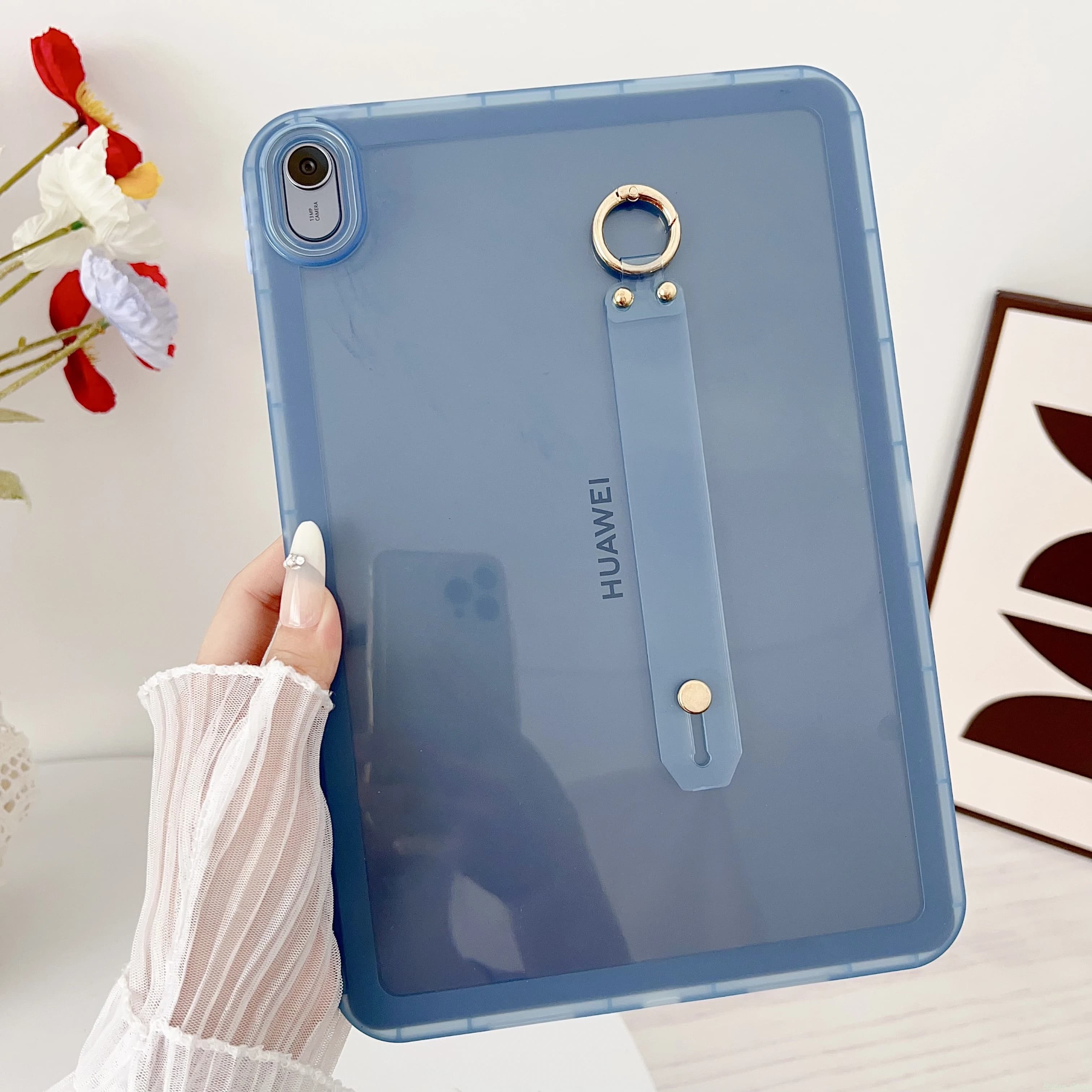 Custodia da polso anticaduta per Huawei MatePad SE 11 2024 11.5s 2023 T10S T10 Pro 11 air 11.5 10.8 M6 SE 10.4 Per Honor Pad X8 X6