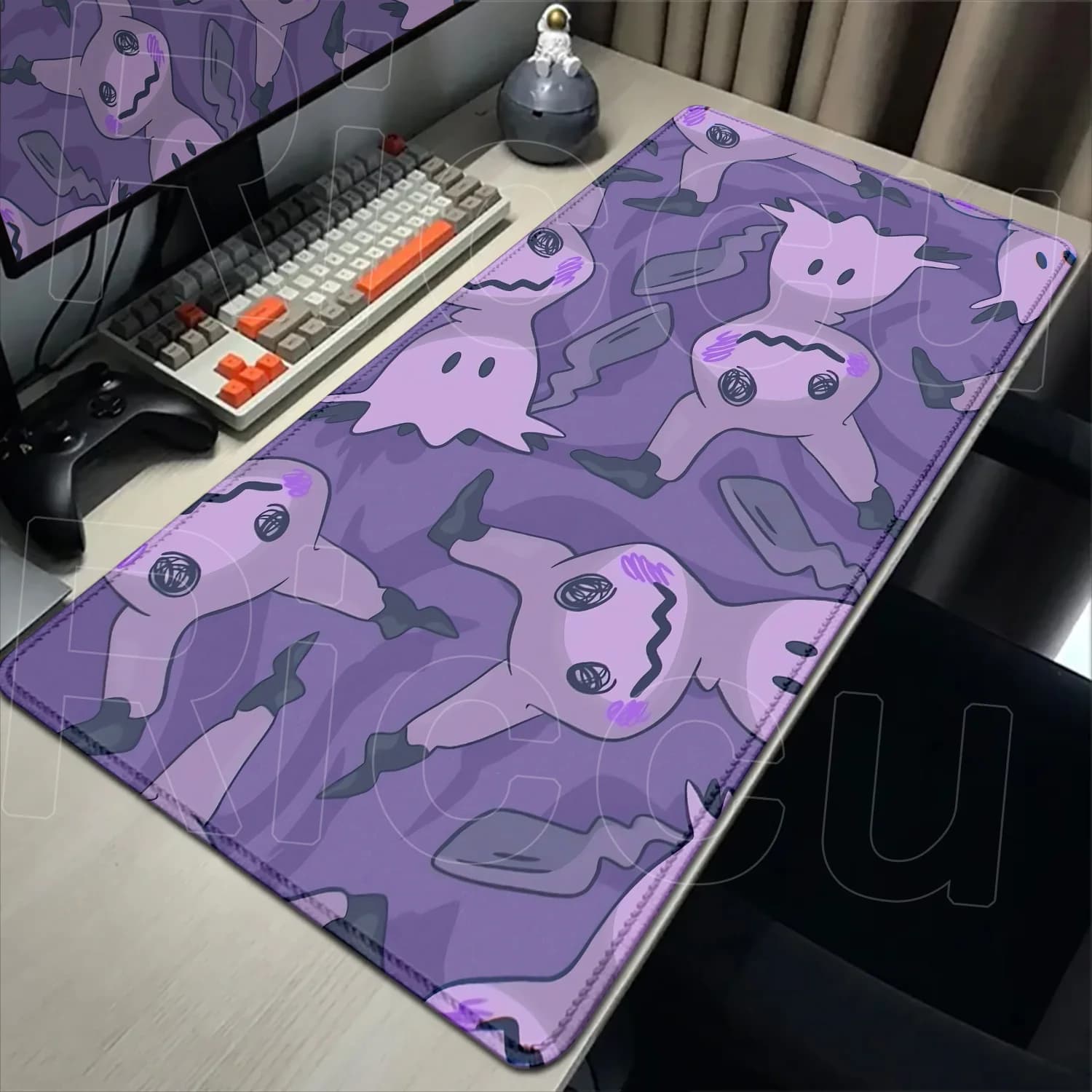Anti-slip rubber mouse mats HD Gaming P-Pokemons Mimikyu Mousepad Mousepad Mouse pad Kawai Large player XXL Keyboard for PC Desk Mouse Mat