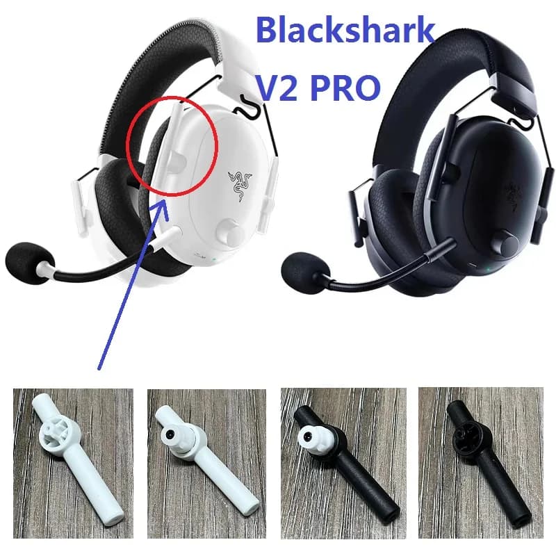 Nuovi pezzi di ricambio originali per Razer Blackshark V2 pro/V2 PRO 2023 2.4G cuffie bluetooth parti di ricambio dell'asta di supporto