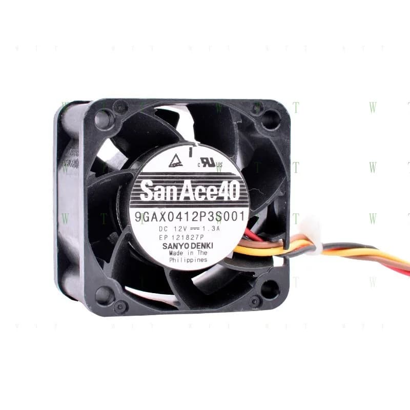 H 1 PCS for SANYO Fan 9GAX0412P3S001 DC12V 1.3A 4cm 4028 4-wire axial cooling fan