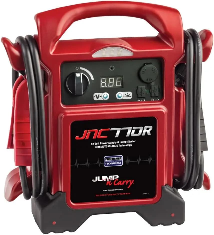 Avviatore di Emergenza Portatile Premium per Auto 12V con 1700 Amp di Picco, Spedizione dagli USA