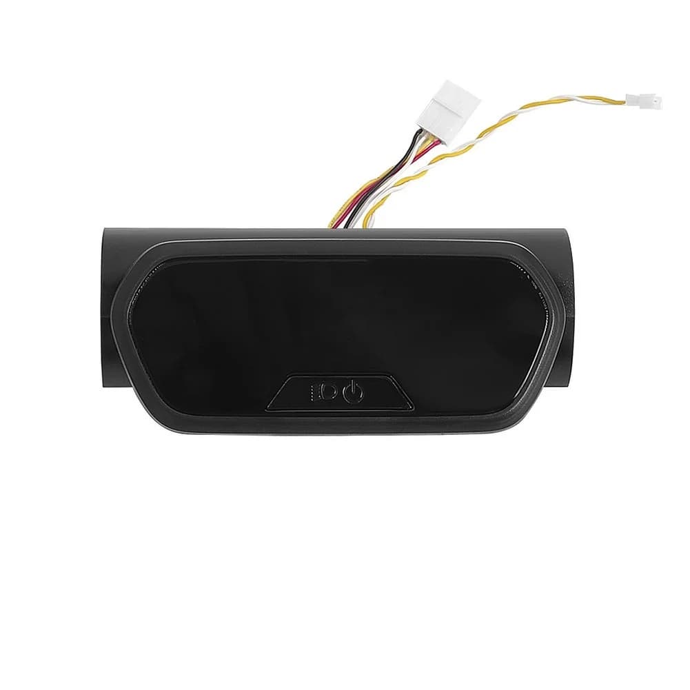 Black ABS Dashboard Display Assembly For Ninebot E2 Electric Scooter Replacement Part With Clear Screen And Easy Installation