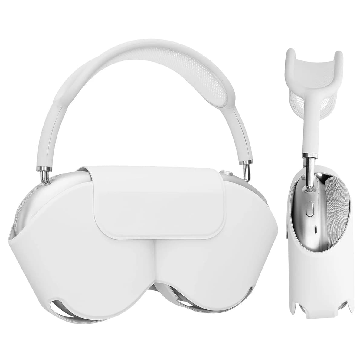 Case Cover Designed for Airpods Max case, Headphones Protective Case for AirPod Max Supports Sleep Mode, Anti-Scratch