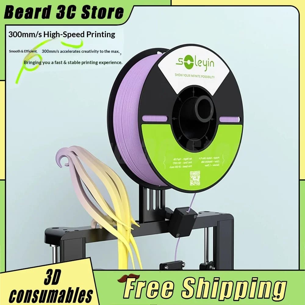 Original Creality Soleyin Ultra Pla 3d Printer Filament 1kg High Speed Diy Printing Consumables For Hi/K2/Ender-3 V3/K1 Max