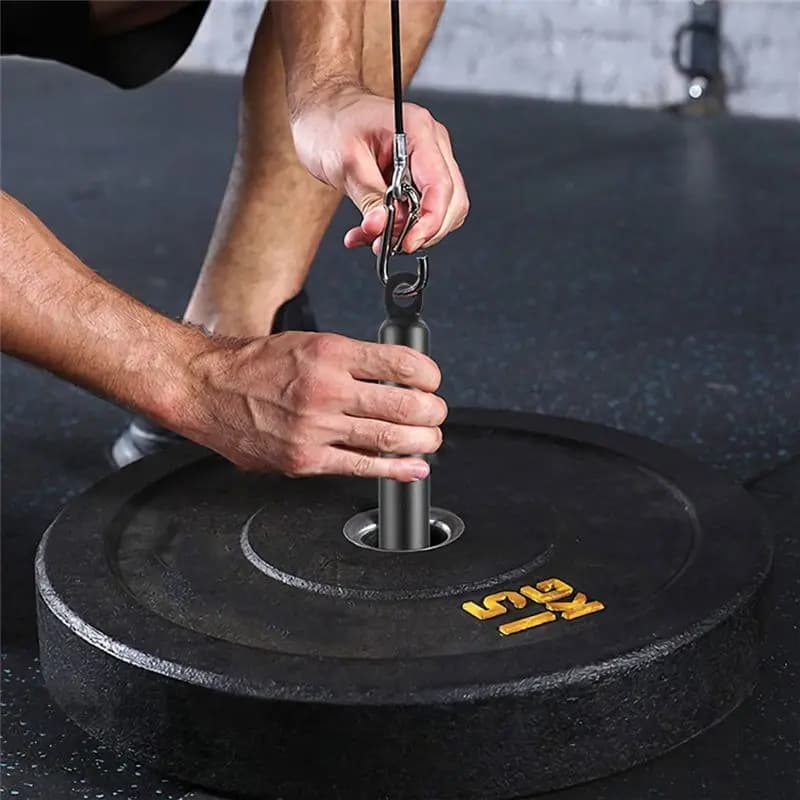 Gym Weight Pin, Disc and Cable Supports for Barbells, Barbell Load Pin, Home Gym Weight Tray, Handlebar