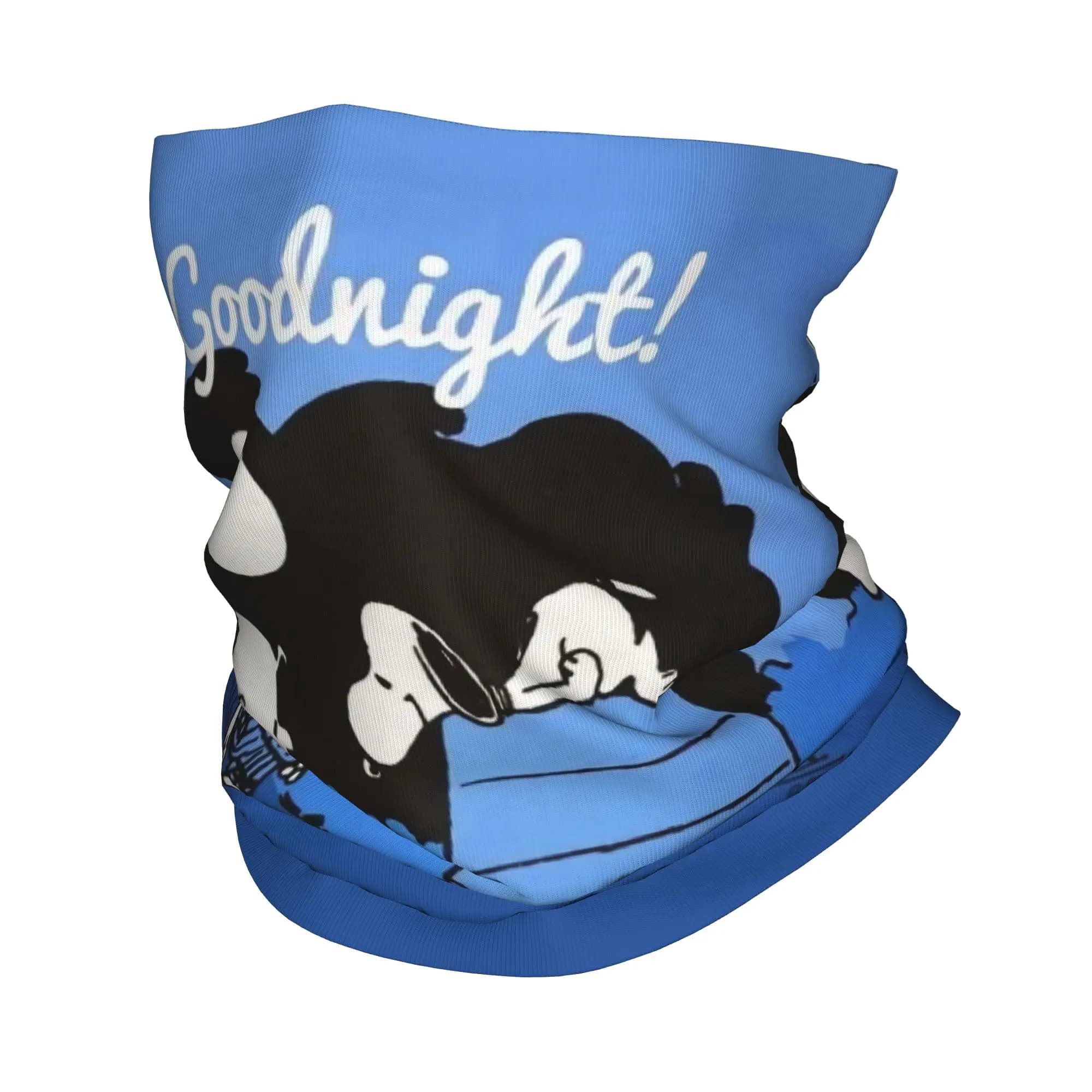 Sciarpa multifunzionale con stampa Snoopys Bandana Neck Gaiter, maschera per il viso, per escursionismo, per uomo, donna, adulto, per tutte le stagioni