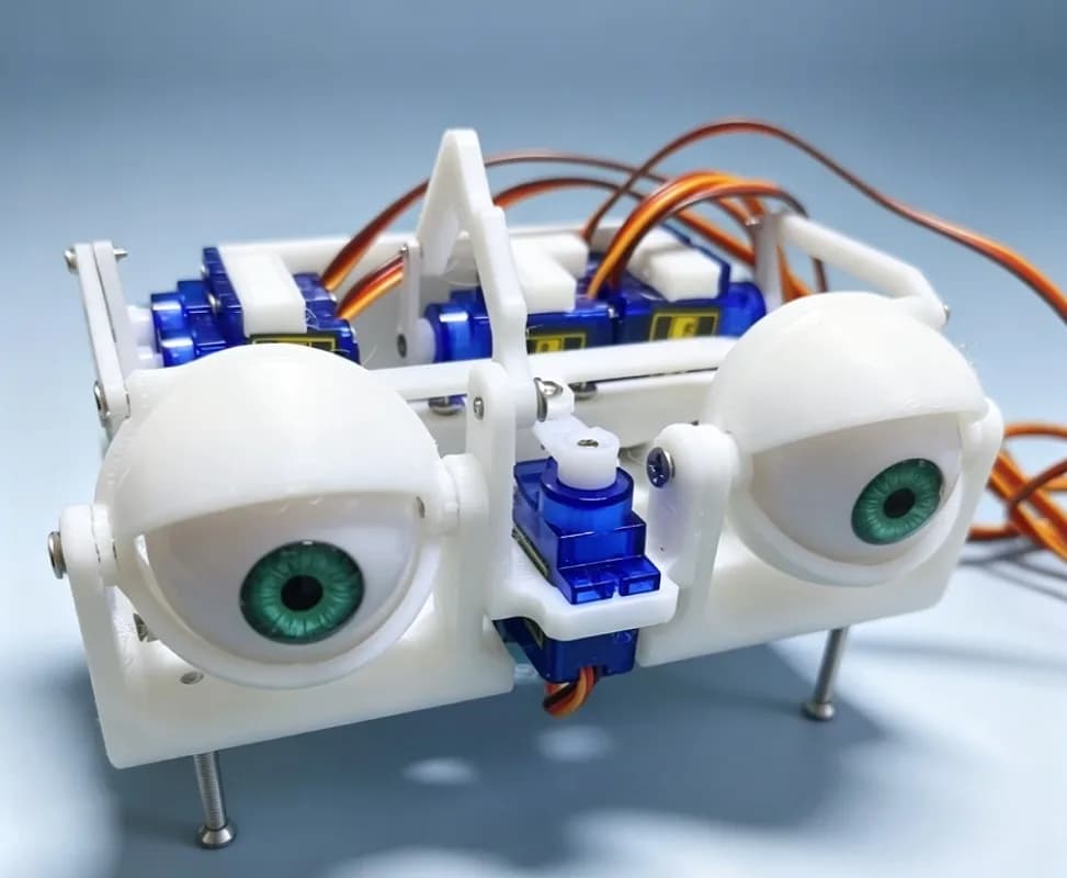 Programmable Bionic Robot Eye, Mechanical Simulated Eye for Arduino/ESP8266 DIY