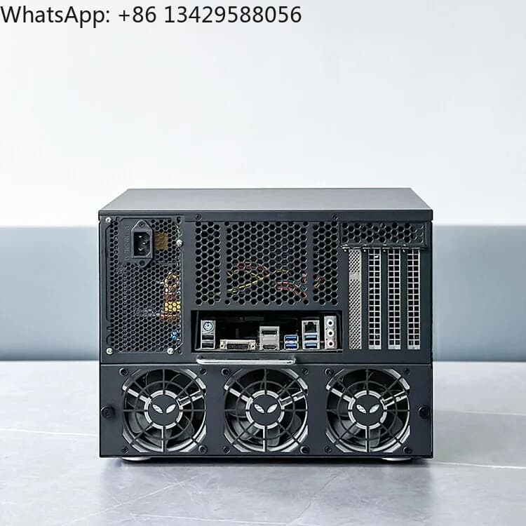 OEM Customized ITX Server Chassis with 9 Bays Nas Network Attached Storage Tower Computer Case Desktop Pc Enclosure in Stock