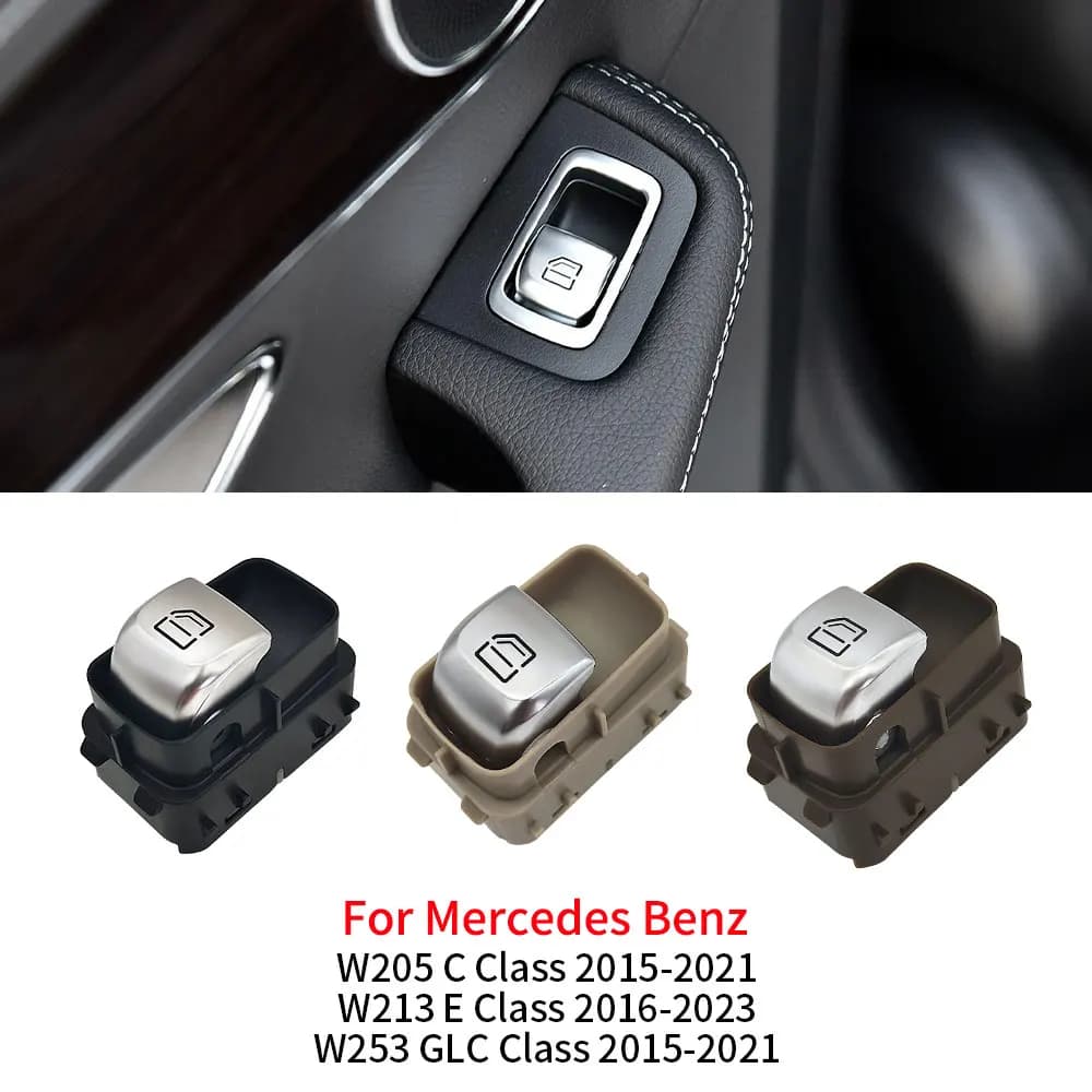 Per Benz W205 W253 W213 interruttore alzacristallo elettrico per auto per Mercedes C E classe GLC 2015-2021 C200 E260 E300 GLC300 205905151