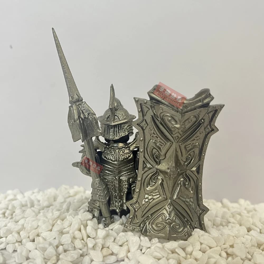 Medioevo Guardman Demon's Soul Tower Knight Building Blocks Modello Mattoni mini Action Toy Figure Giocattolo Regalo per I Bambini