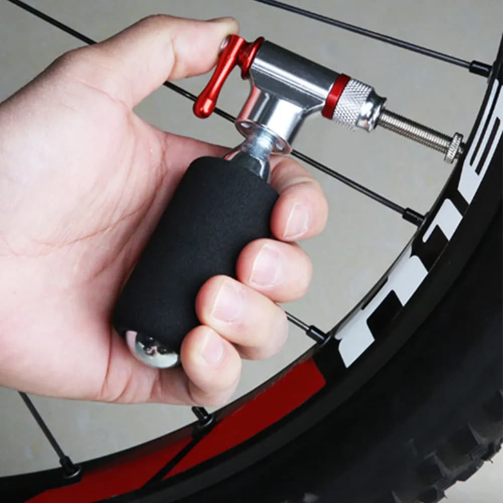 Set di 6 Coperture Portatili per Pompa Bici, Protezione Professionale Antivento per Gonfiatore, Leggera e Pratica per Pneumatici