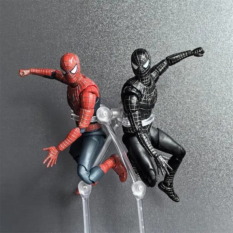 Fashion 14CM Tobey Spider-Man KO Action Figure Model Kit Desktop Ornament Collectible Toys Anime Fans Exquisite Birthday Gift