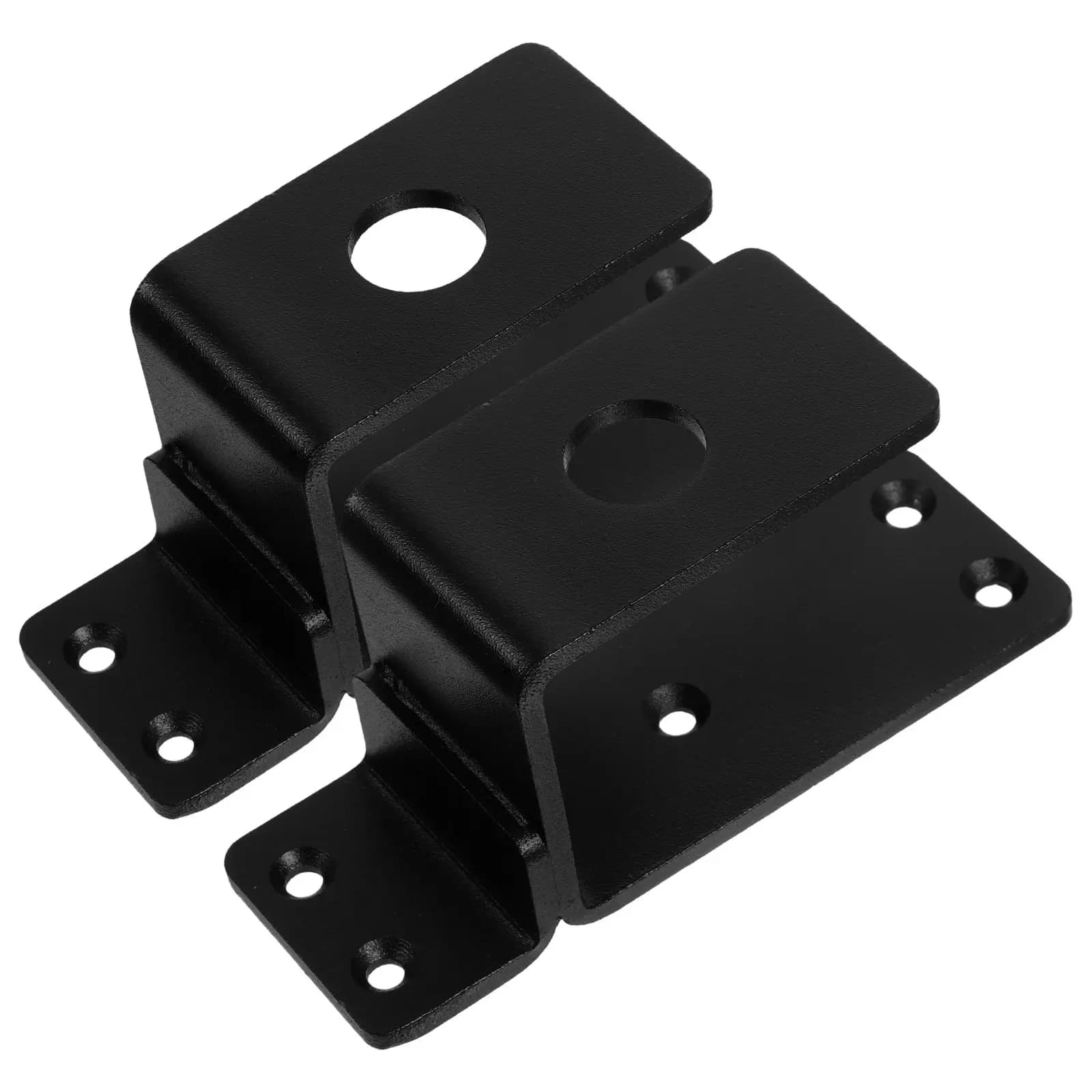 Set di Supporti per Porta in Metallo Resistente, Chiusura a Barra, Supporto a U per Porta d'Ingresso, Cancello, Casa, Fienile, Appartamento
