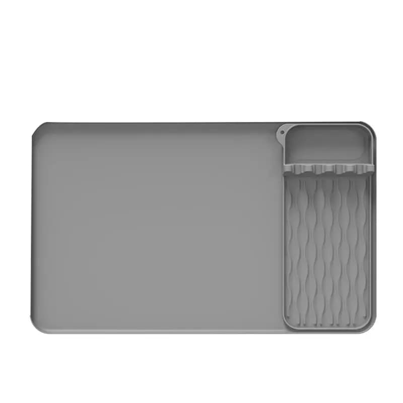 A59Z-For bench protective silicone mat, air frying mat with pot holder, kitchen use