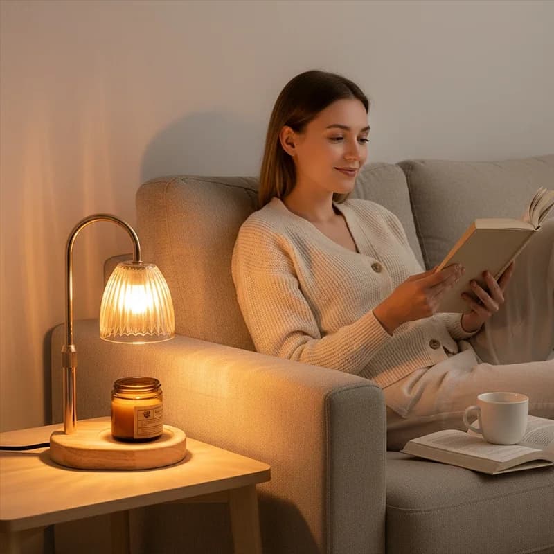 Candle heating lamp adjustable light 50W aroma candle heater aromatherapy lamp suitable for home decoration gift ideal birthday