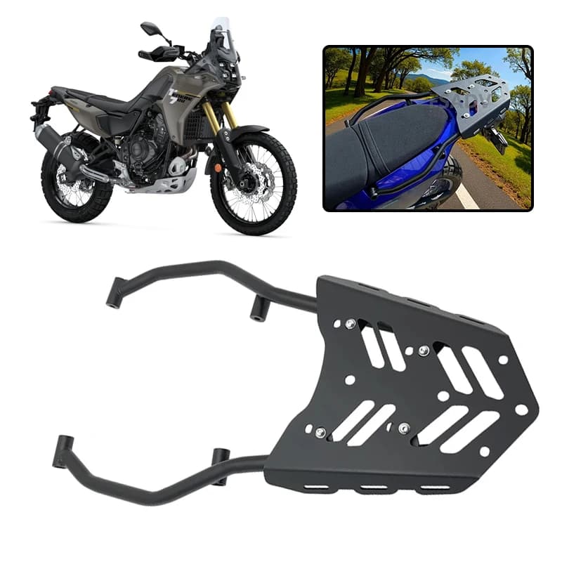 2025 Tenere700 Portapacchi posteriore Top Case Portapacchi posteriore per Yamaha Tenere 700 XTZ700 Tenere700 2024 Moto