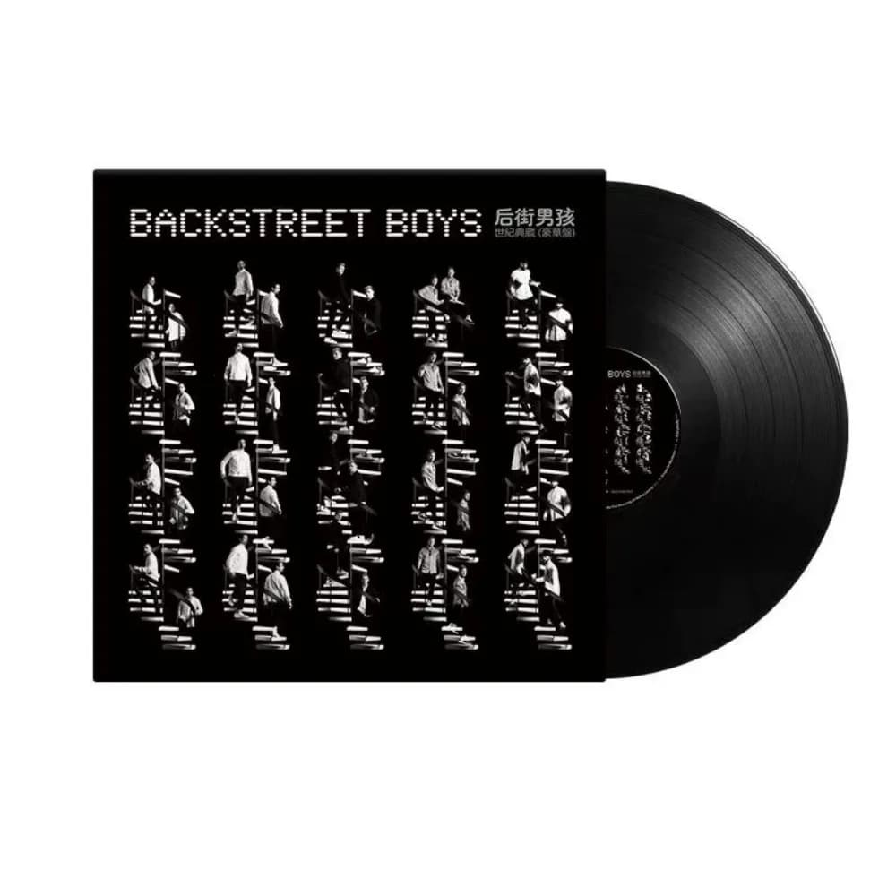 Disco in vinile LP della collezione Backstreet Boys Century - Disco Oldies inglese da 12 pollici per gramfoni vintage e amanti del pop