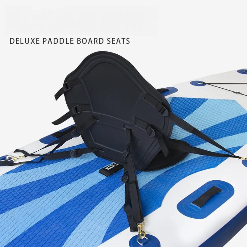 Sedile per kayak e barca da pesca in PVC deluxe 2025 Sedile staccabile per paddle EVA SUP Accessorio OEM Deluxe2025