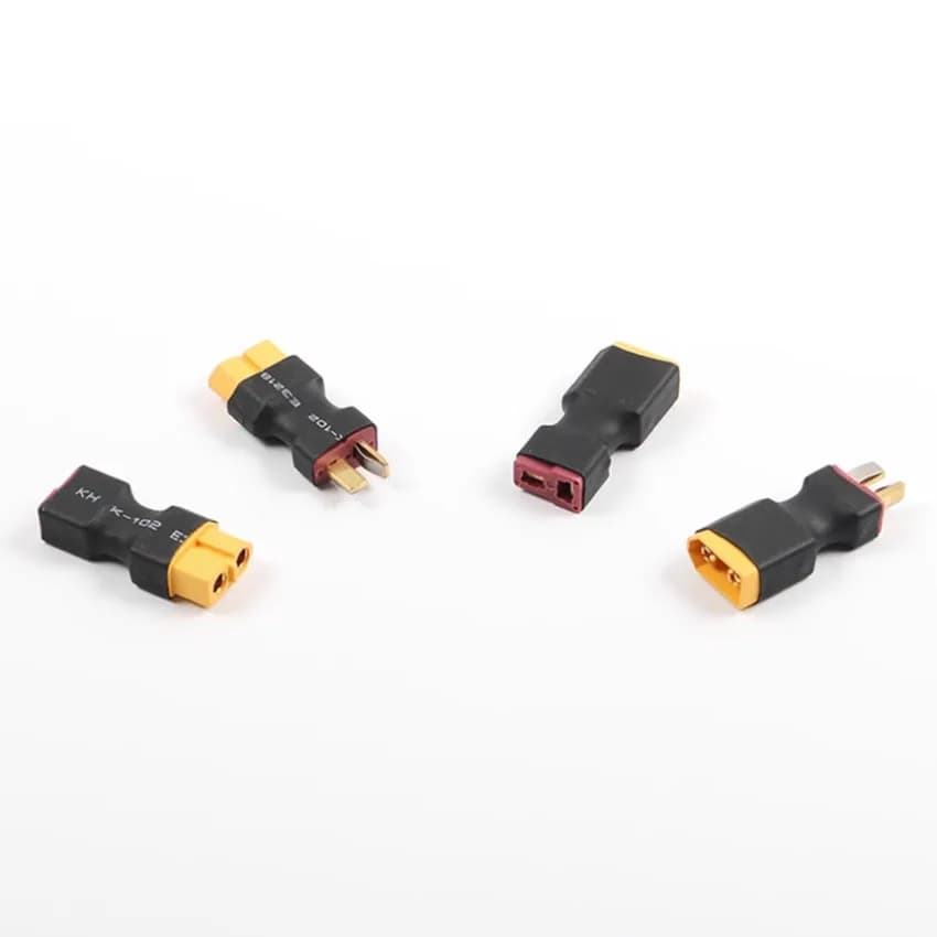 1 Pz T Deans Spina Maschio/Femmina a XT60 Femmina/Maschio Adattatore del Connettore Per RC LiPo Batteria Elicottero Quadcopter RC parti
