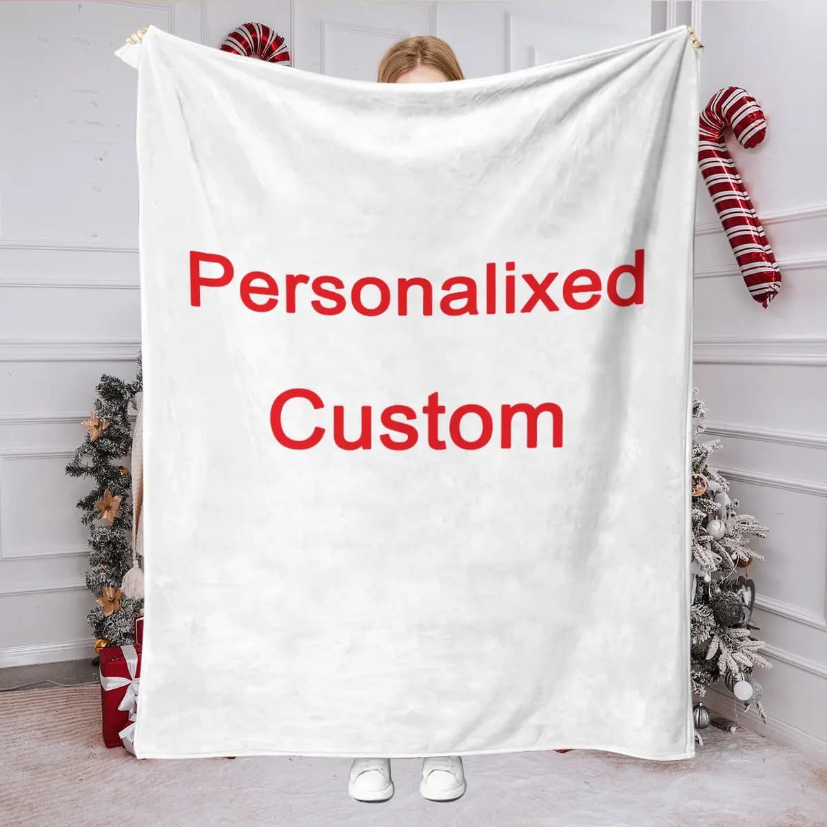 1 pezzo di coperta personalizzata con immagini di carica Coperta di flanella fai da te - Foto calde personalizzate, morbida e calda, adatta per divano, letto, ufficio, auto e viaggi all'aperto - Halloween, Ringraziamento, compleanno, matrimonio, San Valentino, laurea, festa, regalo perfetto per uomini e donne