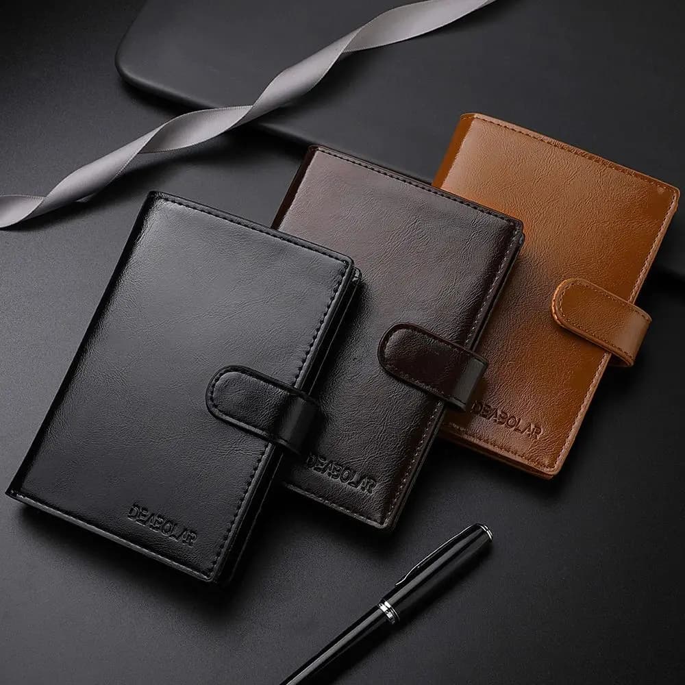 Airplane Ticket Holder Multifunction PU Card Case Passport Protective Cover Men Purse Wallets Passport Holder Women Mony Bag