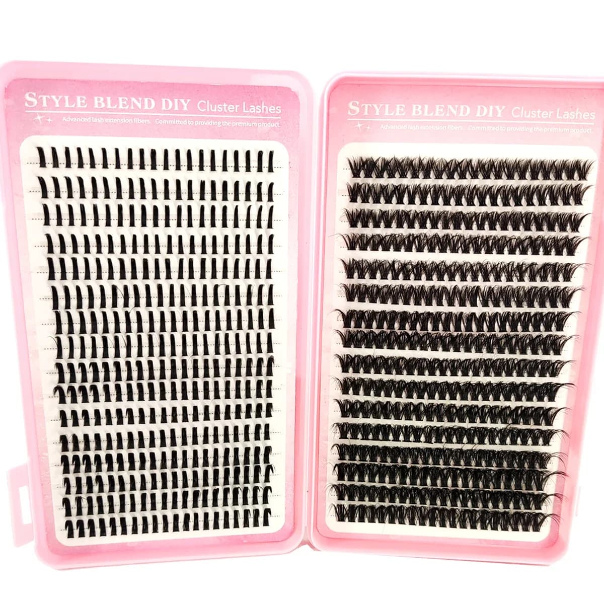 AMSDCN large capacity eyelash book 80D Mange eyelash curler effect fairy eyelashes anime eyelashes fluffy and agile soft eyelas