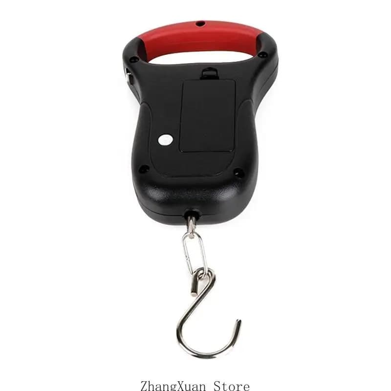 Bilancia per bagagli portatile 110 libbre Bilancia sospesa digitale da viaggio precisione 50 kg con gancio per materiale